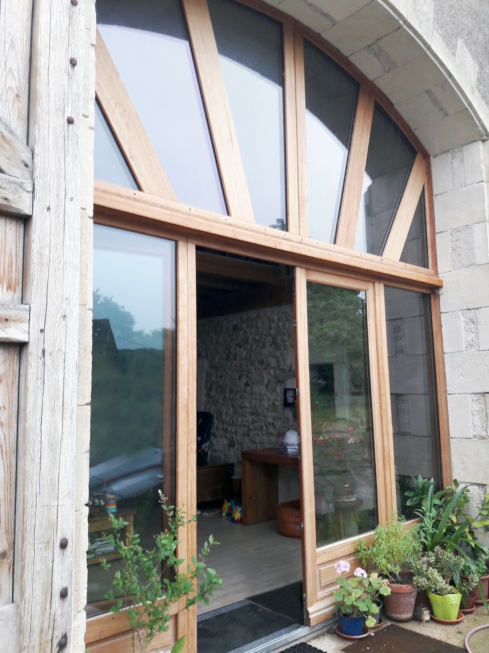 Porte fenetre bois  42, 69, 71